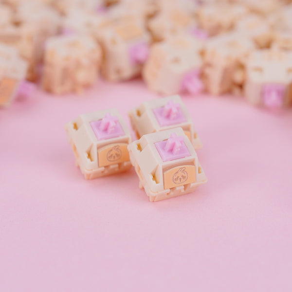 XIDA Usagi Switch V2 R2 Linear Switch 28g 37g 45g 32g 43g 50g for Gaming Mechanical Keyboard Factory Lubed 5pin PC PA66 UPE