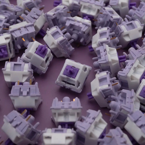 Zuoce Cheese Grape Switch Tactile 27g 45g MX switch for mechanical keyboard Factory Lubed Long Srping PC PA POM