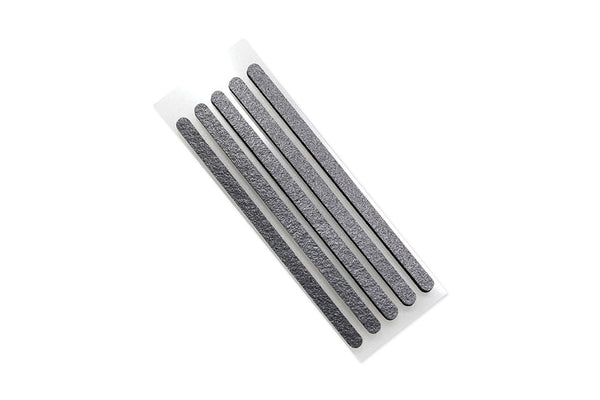 KPrepublic Gasket Strip Gasket Pad Pads Stickers Foam PORON Material for Mechanical Keyboard LE20 Black Thick Round Corner