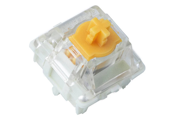 Gateron Magnetic Orange Switch Dual Rail Structure Switch Linear for Magnetic mechanical keyboard HIFI Pre Lubed 30g for wooting