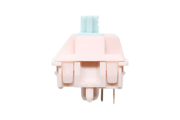Pink Suger Cube Switch Tactile 5pin RGB SMD 58.5g mx switch for mechanical keyboard POM Nylon Gold Plated Spring Factory Lubed