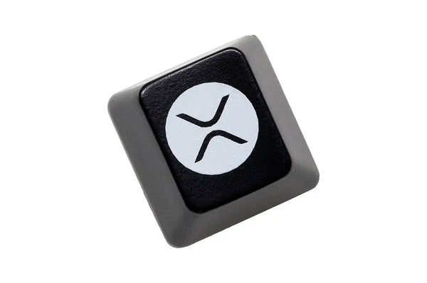 Novelty Shine Through Keycaps ABS Etched back lit black red ESC Logo of ETH BTC BNB UNI HYPE WLFI ADA XRP SUI LINK DOGE SOL