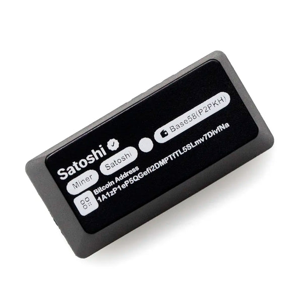 Novelty Shine Through Keycaps ABS Etched back lit black red Enter Backspace Space Satoshi Nakamoto Genesis Block Address