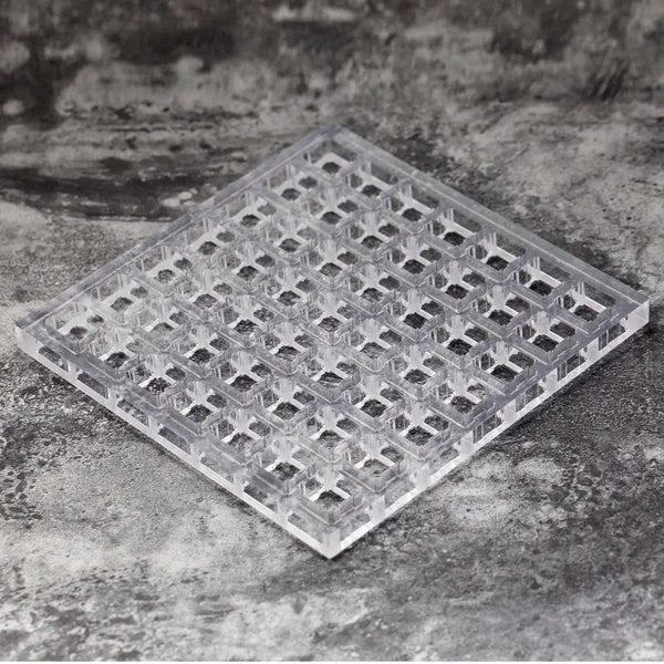 Acrylic Switch Tester 2x2 3x2 4x4 7x7 9x9 clear housing for cherry red black brown silent red speed silver TTC Kailh Outemu HMX