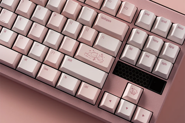 Echokeys Dreamland Keycap Dye Subbed Keycap Cherry Profile Set PBT for keyboard 87 tkl 104 ansi xd64 bm60 xd68 xd84 BM65