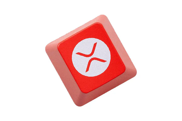 Novelty Shine Through Keycaps ABS Etched back lit black red ESC Logo of ETH BTC BNB UNI HYPE WLFI ADA XRP SUI LINK DOGE SOL