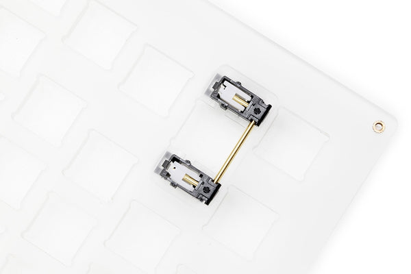Everglide Panda V4 Plate Mounted Stabilizer Gold Plated Wire for Custom Mechanical Keyboard Plate White Black New Mould