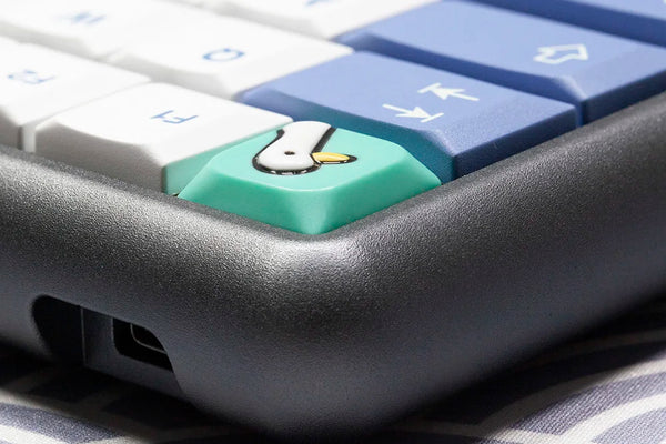 Big Goose Resin Artisan Keycap Low Profile Keycap for Low Profile MX Stem Mechanical Keyboard Handmade Novlty Keycap