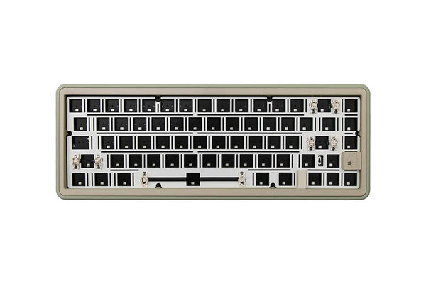 Geekzb Story 65 R3 Mechanical Keyboard Kit 3 Mode CNC Anodized Aluminum Case Electrophoretic Gasket Kit Type C 2.4g Bluetooth