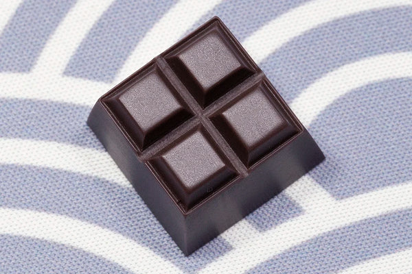 Chocolate Resin Artisan Keycap Resin Keycap for MX Stem Mechanical Keyboard Handmade Brown Novlty Keycap KT