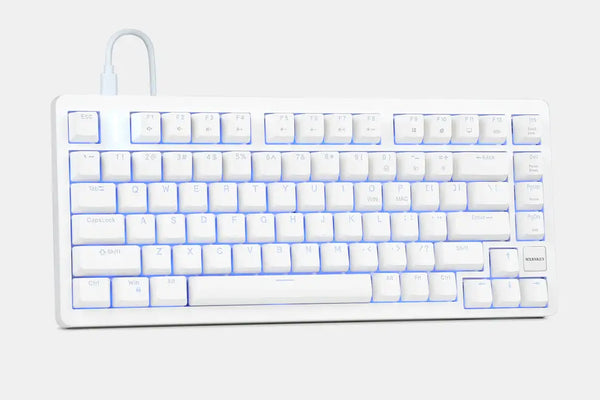 MXRSKEY ME75 Magnetic Switch Keyboard NKRO Hot Swappable RGB Fast Trigger MCU Hall Sensor DKS 8000Hz 75% RGB Gateron Magnetic