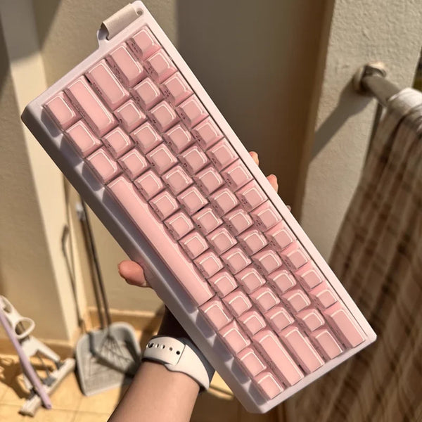 XVX Crystal Jelly Keycap Keycaps For Gaming Mechanical Keyboard MX Switch Light Through Pink White Blue