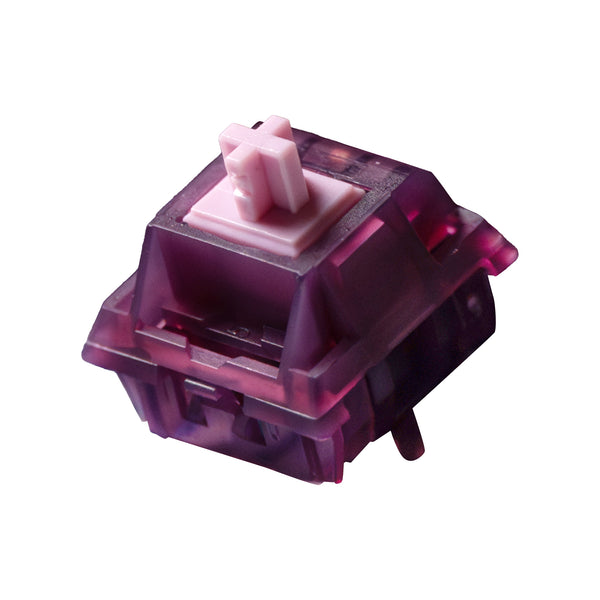 Keygeek Moyu Athena Switch RGB SMD Purple Linear 50g 40g Switches Switch For Mechanical keyboard mx stem U4 PA12 Nylon 3.7mm