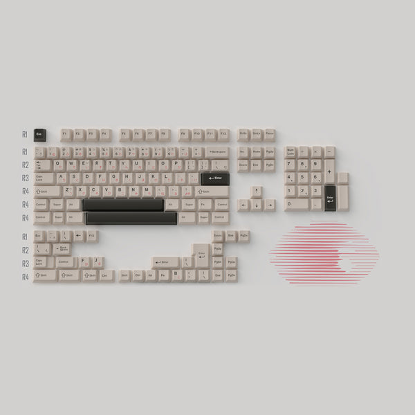 VIVIDKEY Laika Keycap Cherry Profile PBT Dye Subbed keycap for mx keyboard 87 104 xd64 BM60 BM65 BM68 made68 ev63 wooting 60he