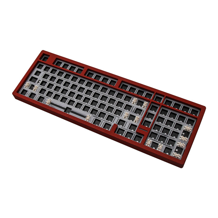 SCC100 Kit Mechanical Keyboard Kit Wireless 3 mode Gasket Hot-Swap RGB ...