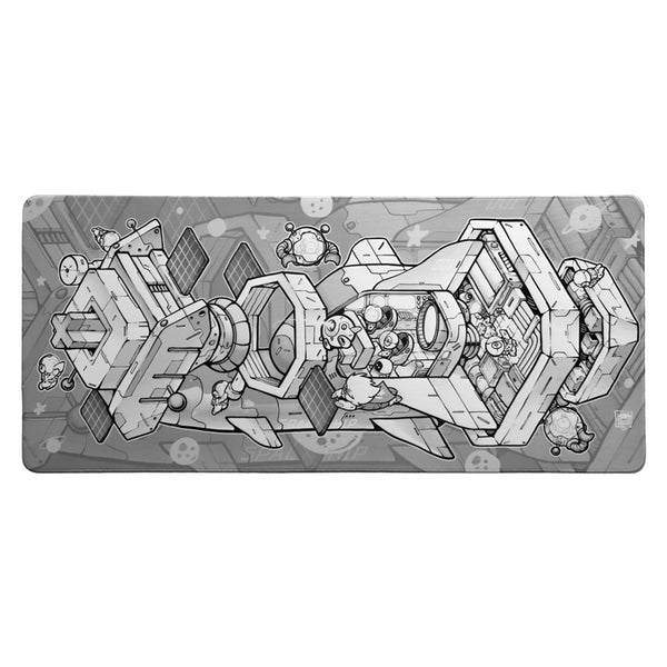 [CLOSED][GB] Chenyi Space Station Mousepad Deskmat nylon poron rubber fine fabric large 900x400