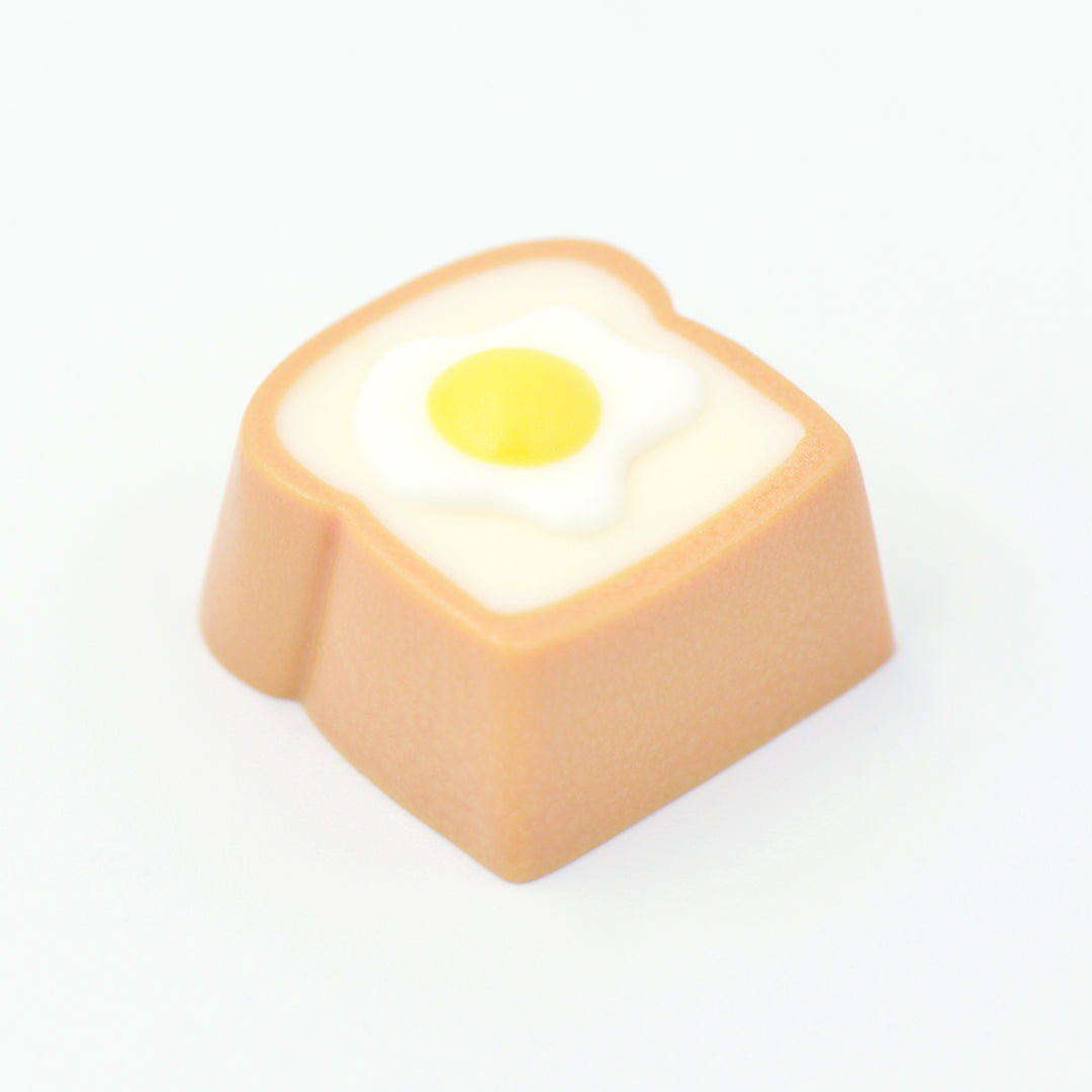 [CLOSED][GB] LOBU CAP Novelty Breakfast toast resin artisan keycap MX ...