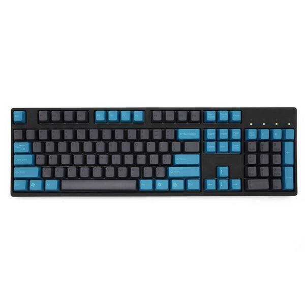 taihao abs double shot keycaps for diy gaming mechanical keyboard blue grey colour