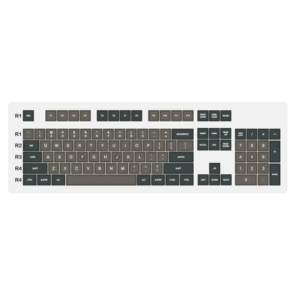 Domikey SA abs doubleshot keycap Classic Dolch SA profile 104 kit Only