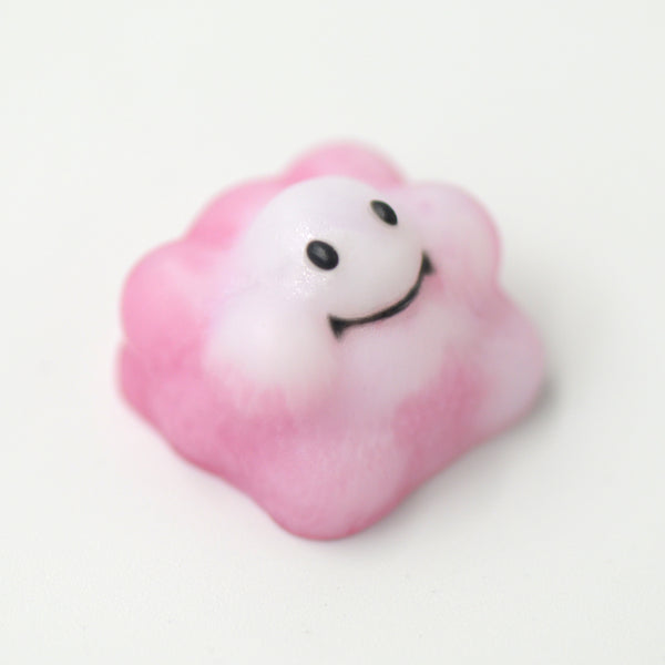 [CLOSED][GB] Novelty Cloudy smile resin hand painted mx keycap artisan