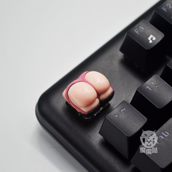 [Closed][GB] T-back Bottom by Lil-Moemon Novelty Artisan resin hand-painted keycap