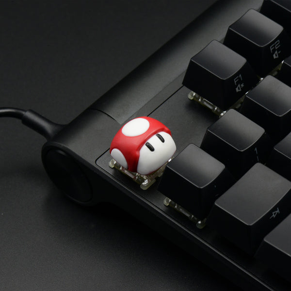[CLOSED][GB] Cool kit Magic Mushroom Family keycaps Novelty Artisan Resin MX stem