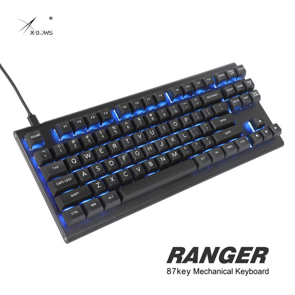 xbows Ranger Mechanical keyboard 87 key 80% rgb type c hot swappable