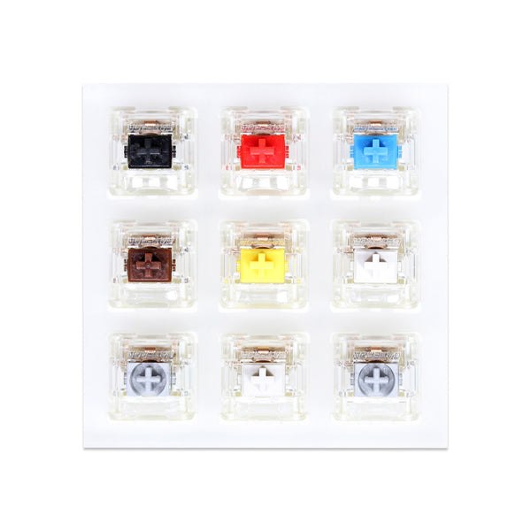Acrylic Switch Tester Gateron Pro 2.0 Switch for Mechanical Keyboard Black Red Blue Brown White Silver Yellow