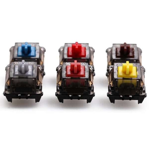 Gateron CAP Black Crystal Switch V2 3pin SMD RGB mx stem switch for mechanical keyboard pre lubed Brown Yellow Silent Red Silver