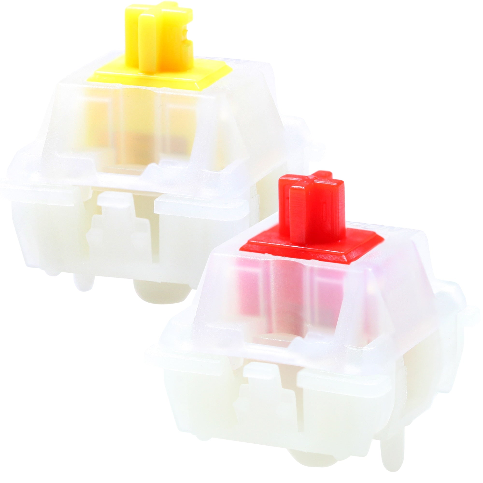 Gateron Melkachtig Geel Pro Schakelaars, Pre-lubed Lineaire 5 speld Gateron Melkachtig Geel Pro Schakelaars, Pre-lubed Lineaire 5 speld
