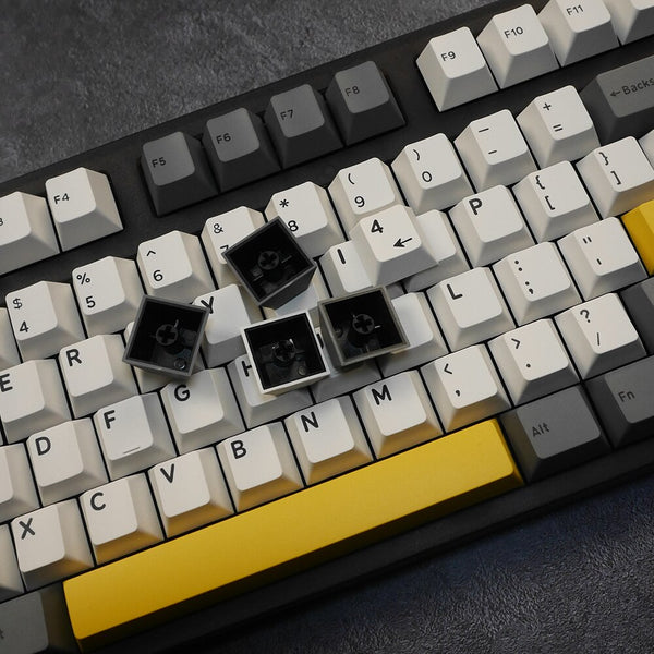 Ghost Judges Industrial Style Cherry PBT Doubleshot keycap for mx keyboard 60 65 87 104 bm60 bm65 similar with Heavy Industry