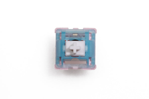LCET Blue Pink Switch RGB Tactile 58g Switches For Mechanical keyboard mx stem 5pin Light Blue similar to holy panda