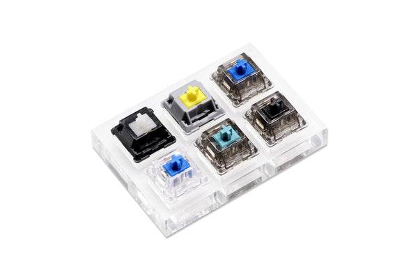 Acrylic Switch Tester DUROCK Switch for Mechanical Keyboard Sunflower Dolphin Piano L7 T1 Daybreak Linear Tactile Silent