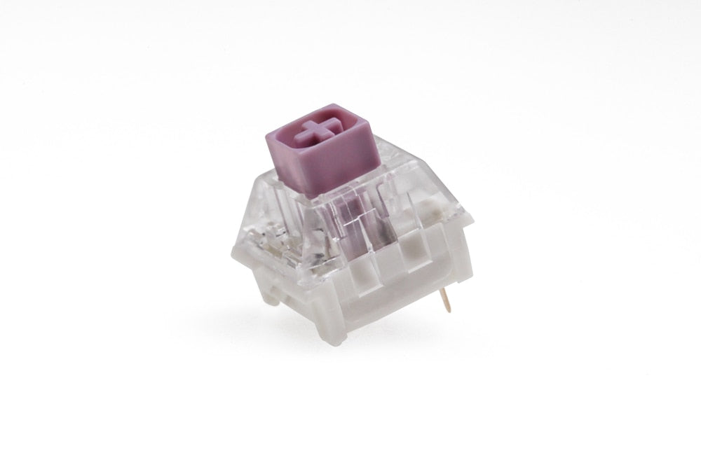 Novelkey Kailh Hako Royal Violet Switch RGB SMD pink Tactile 50g Switc ...