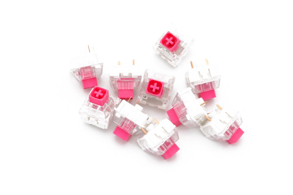 Switch Key Pink Novelkey Kailh Box Pink Switch RGB SMD pinks Clicky Dustproof Switch I ...