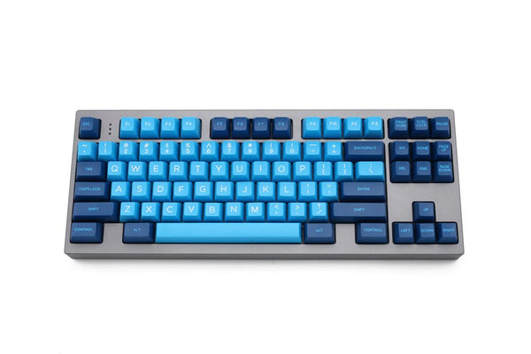 Domikey SA abs doubleshot keycap set Blue Wave 104 Kit