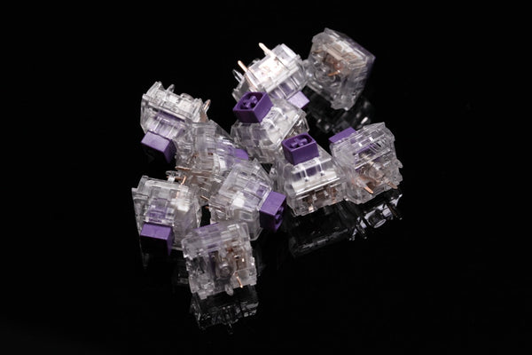 kailh box crystal Royal switch SMD clear MX Switches For Mechanical keyboard 5pin 50m clear housing Tactile