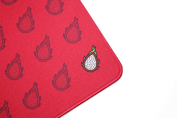 Mousepad harvest season Fruit Stitched Edges /Rubber High quality soft Jacquard fabric