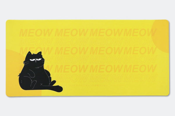DCS Mechanical keyboard Mousepad Deskmat Cute XIAOYE CAT 900 400 5mm Stitched Edges /Rubber High quality soft touch Rubber