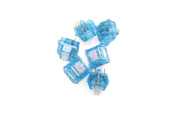 HUANO Holy Tom Switch RGB Advance Tactile 60g Switches For Mechanical keyboard mx stem 3pin Symmetric Long Spring Blue White
