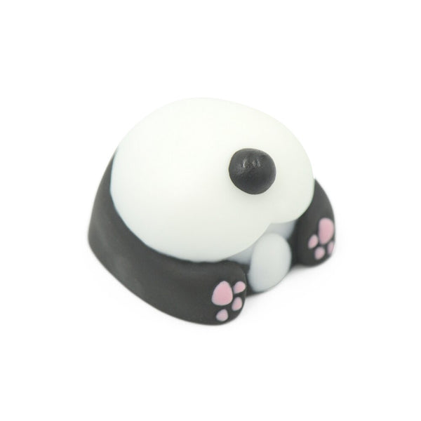 Coolkit Novelty baby Panda resin keycap hand painted DIY MX stem