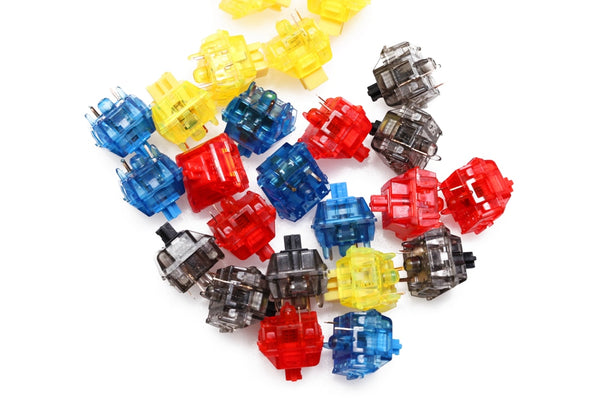 Gateron INK V2 Switch 5pin RGB Tactile Linear Clicky 60g 70g mx stem switch for mechanical keyboard 50m Blue Red Yellow Black