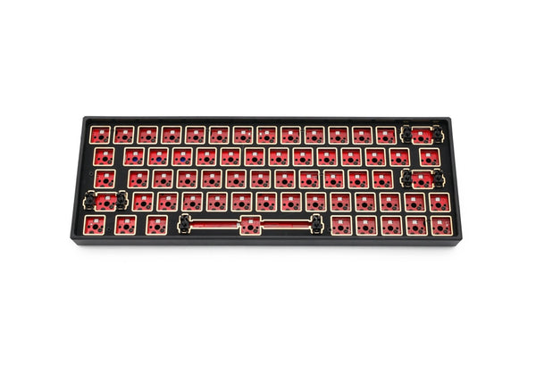 TBKB64 TBKB 64 60% bluetooth 5 kit dual mode wireless Custom Mechanical Keyboard hot swappable rgb smd switch leds type c cable