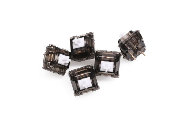 Huano Smoky White Switch RGB SMD Advance Tactile 65g Switches For Mechanical keyboard mx stem 3pin Black
