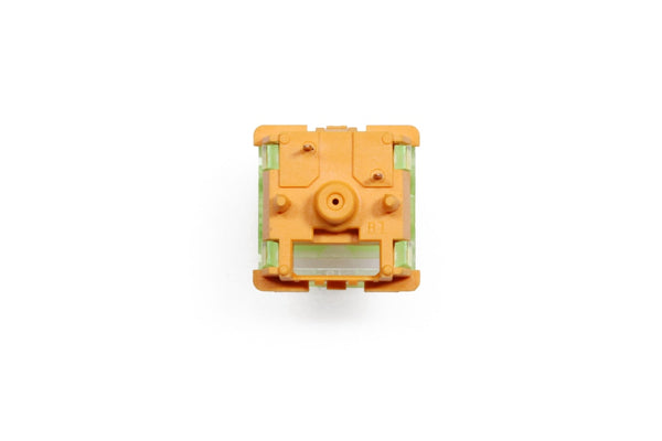 LCET Oasis Switch RGB Tactile 58g Switches For Mechanical keyboard mx stem 5pin Yellow Brown similar to holy panda