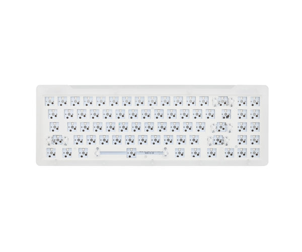 DOPOKEY Mechanical Keyboard kit 71 key PCB CASE hot swappable switch support lighting effects with RGB switch led type c