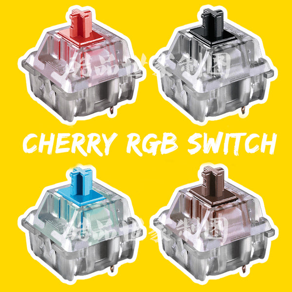 cherry rgb switch 3pin blue red black brown silver for custom mechnical keyboard