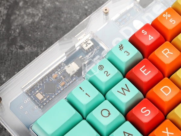Layered Acrylic Case for ergodone custom keyboard ergo case Ergonomic Keyboard Kit acrylic plate for ergo ergodone - KPrepublic