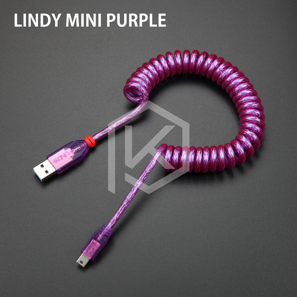 LINDY Cable wire Mechanical Keyboard GH60 USB cable mini USB port for poker 2 GH60 keyboard kit DIY - KPrepublic