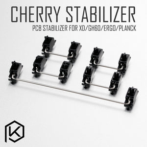 Black cherry original PCB Stabilizers for Custom Mechanical Keyboard gh60 xd64 xd60 xd84 eepw84 tada68 zz96 6.25x 2x 7x rs96 87 - KPrepublic